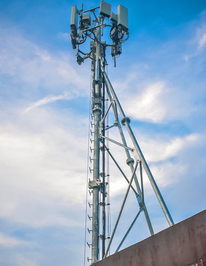 Cell site tower